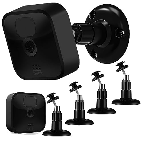 Image of Blink Outdoor Camera Mount - 4 Pack Wall Mount for Outdoor 3 (3rd Gen)/4 (4th Gen)/Mini/XT/XT2/Indoor Camera, 360° Adjustable Bracket