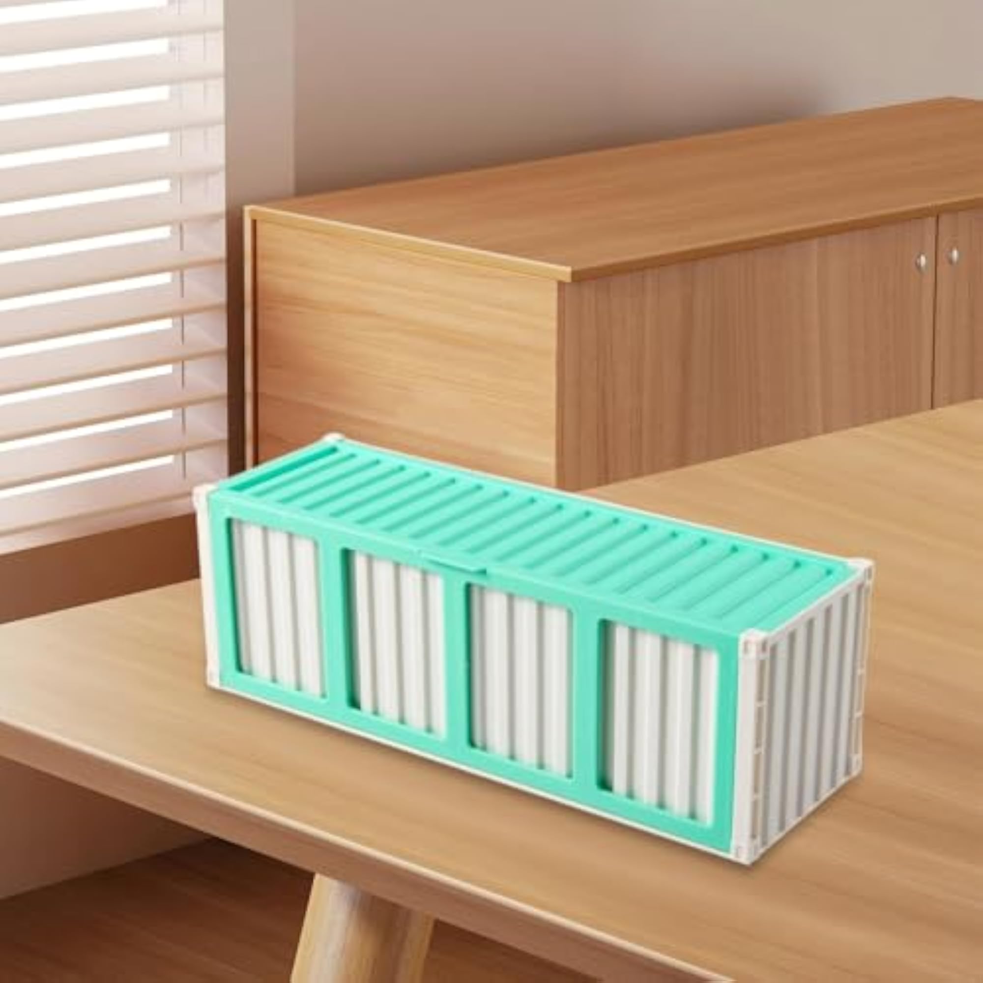 Trading Card Storage Box with Dustproof Deck Holder