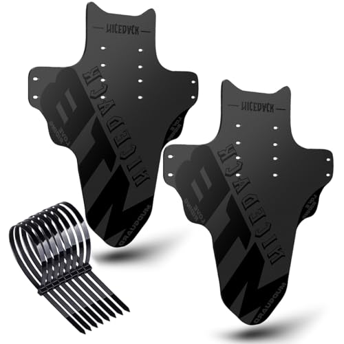 NICEDACK Lot de 2 Garde-boues VTT Mudguard Fit 20