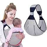 Mochila Portabebe Ergonómico Baby Carrier Ajustable Portabebes Mochilas Portabebes Senderismo Recien Nacido Porta Bebes en Mochilas para Correa de Transporte de Bebé de 3,5 a 15 kg Ajustable (gris)