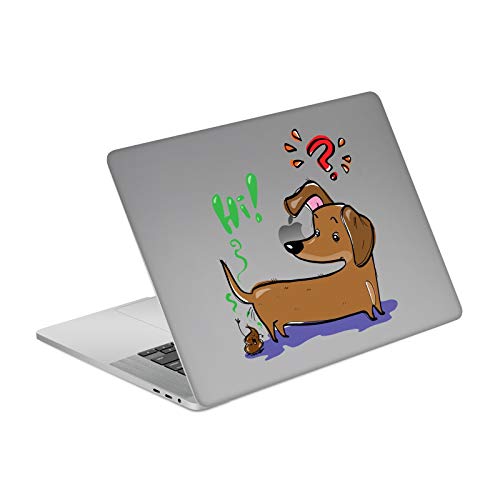 Sticker MacBook Pro 16 A2141 teckel anti-trace pour masquer les imperfections