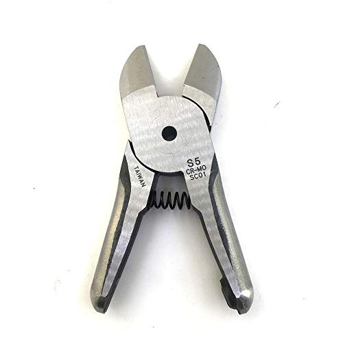 Jitterbug 3 Pieces Pneumatic Air Nipper S5 Replacement Blade Hs20 Pneumatic Shear Scissor Metal Copper Wire Cutter Head (1) #TOP1