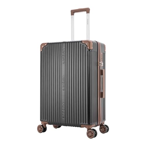 Mala de Viagem Palazzio Rígida 360° Santino M - APLV191M (Preto)