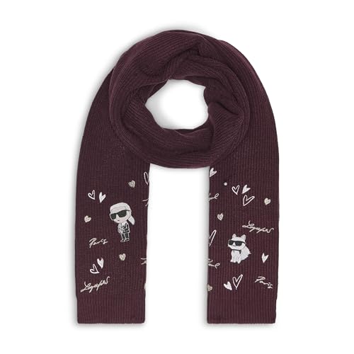 KARL LAGERFELD Paris Women's Accessories, Raisin, One Size