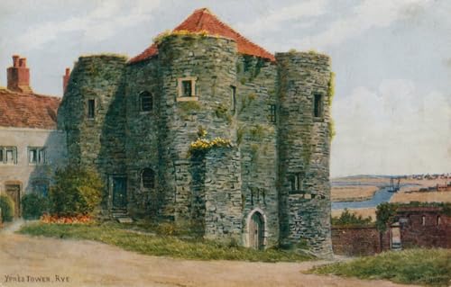 Impression sur toile de la célèbre Tour d'Ypres, une œuvre d'art de salon raffinée
