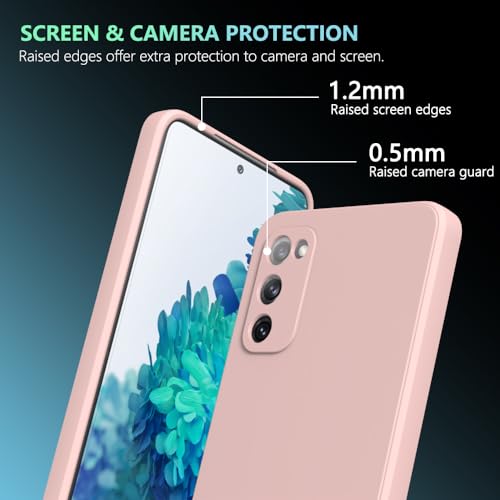 Image of for Samsung Galaxy S20 FE Case Pink, Scratch Resistant with Soft Touch, Slim Thin Phone Cover for Samsung Galaxy S20 FE