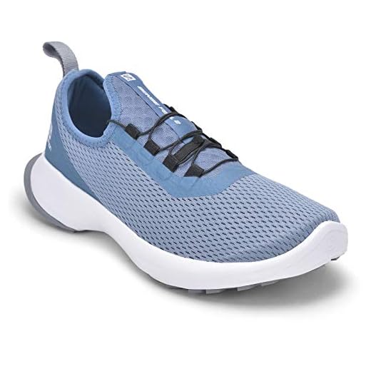 Salomon Herr Sense Feel 2 Trail Running Skor, Ljusblå Ashley blå vit kvarn, 42 EU