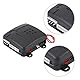 Auto Alarm Sicherheitssystem, Universal Alarmanlagen Sicherheit Schutz System Auto Keyless Entry System mit 2 Fernbedienungen Auto Hupe Sirene Alarm