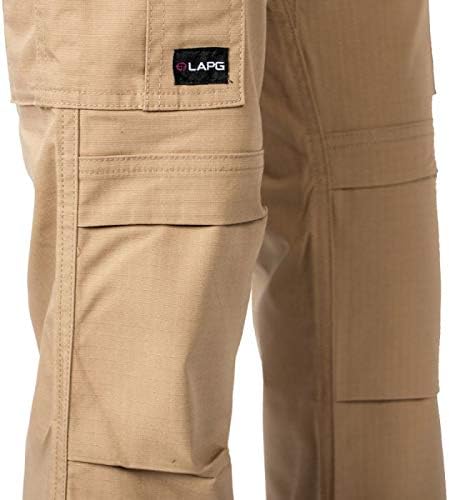 LAPG Women's Gear Stretch Tactical Pants, Low Rise, Slim Fit, 7-Pocket Durable Flex Cargo Outdoor, Hiking & Work Pants - Image 7