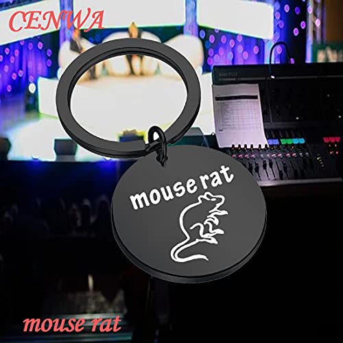Image of CENWA Mouse Rat Keychain Funny TV Show Gift