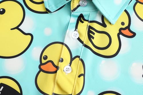 Men's Golf Polo Shirts Funny Golf Shirts for Men Short4