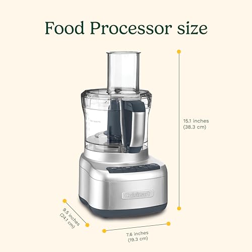 Cuisinart-8-Cup-Food-Processor-Silver Cuisinart 8 Cup Food Processor Silver