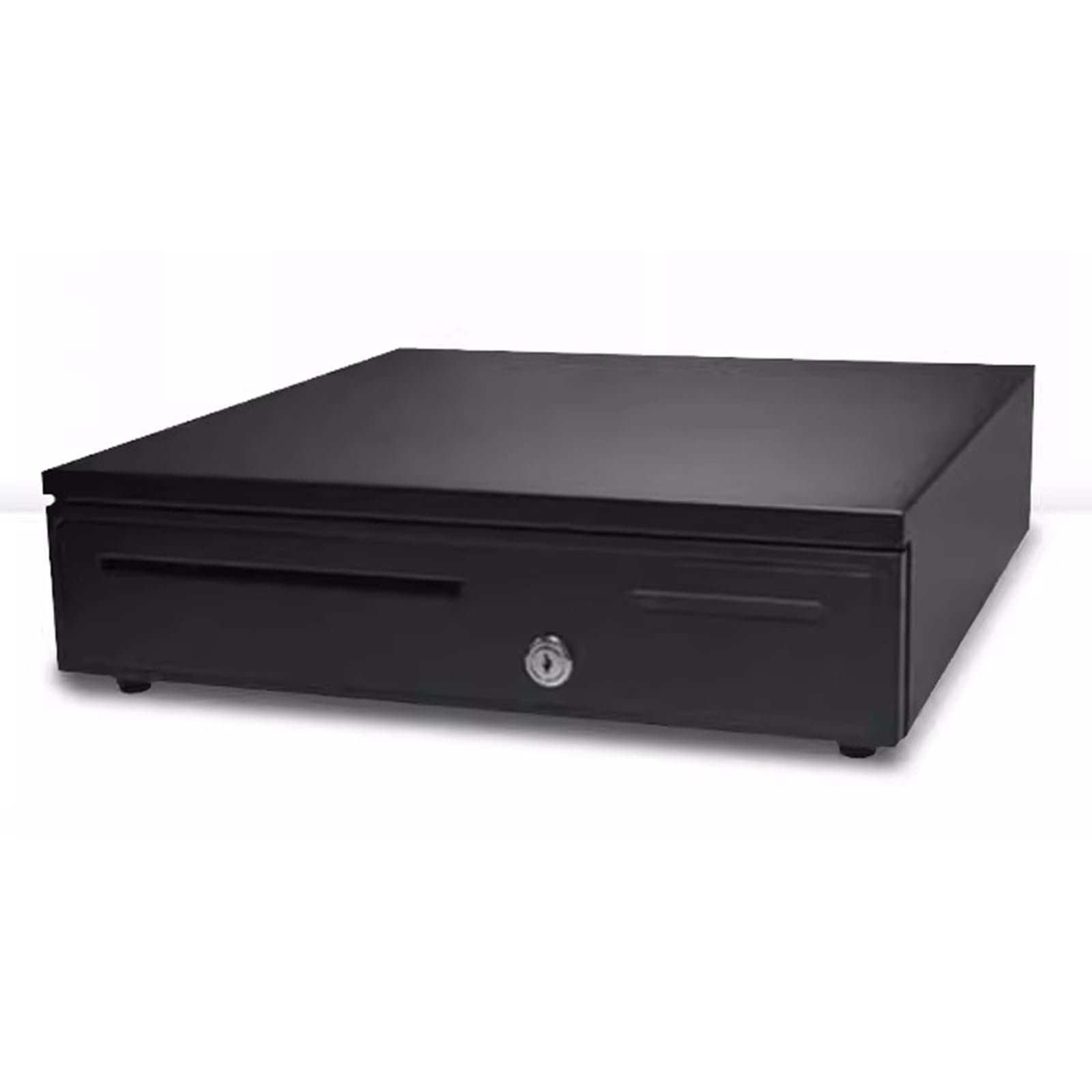 Caja registradora de supermercado, Cerradura de Llave del Panel táctil Frontal Acero Inoxidable cajón Efectivo Abierto Empuje Manual Resistente