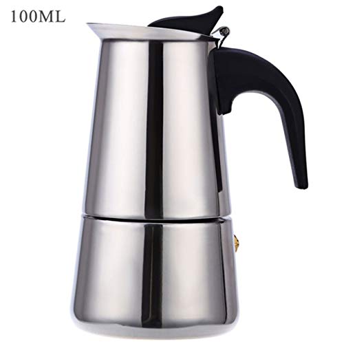 Uheng Coffee Stovetop Espresso Maker Stainless Steel, Moka Stove Pot, Percolator Carafe Coffee