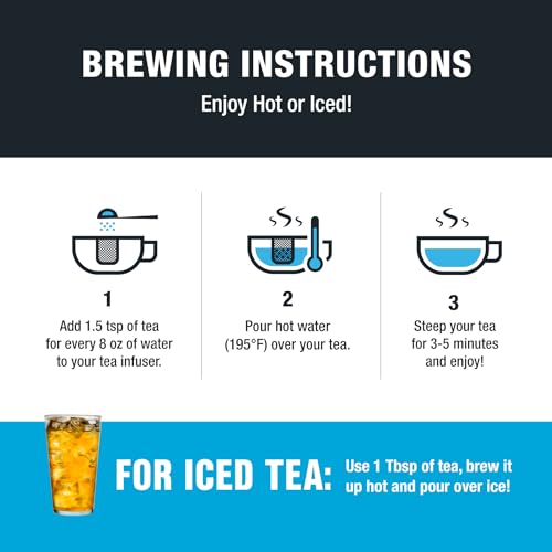 Tiesta Tea - Milk Oolong Tea, Loose Leaf, Single Origin Premium Oolong Blend from China, Medium Caffeinated, Makes Hot or Iced Drink & Up to 50 Cups, 100% Pure Unblended, 4oz Refillable Tin