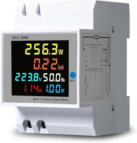 DEWIN Medidor de Consumo Eléctrico 100A AC 40-300V