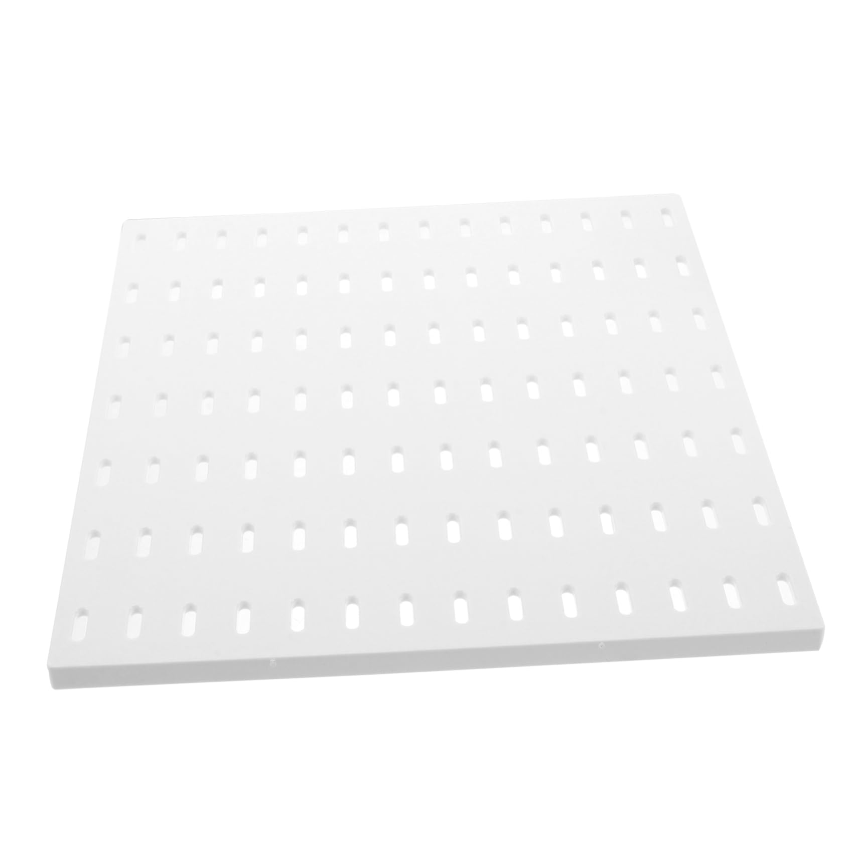 OATIPHO estante de tablero de clavijas portalápices tablero tablero perforado tablero de clavijas de plástico tablero de escritorio Montado en la pared Decorar panel