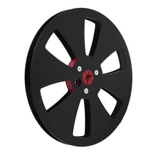 Bobine de ruban adhésif vide 6,35 mm en aluminium pour studio audio et écoute salon