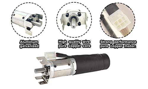 Image of 364262 RV in-Wall Slide-Out Motor (OEM), SlimRack Slide-Out Motor with Brake, 42mm Mid Torque Motor, Compatible with lippert Schwintek in-Wall Slide System 364262