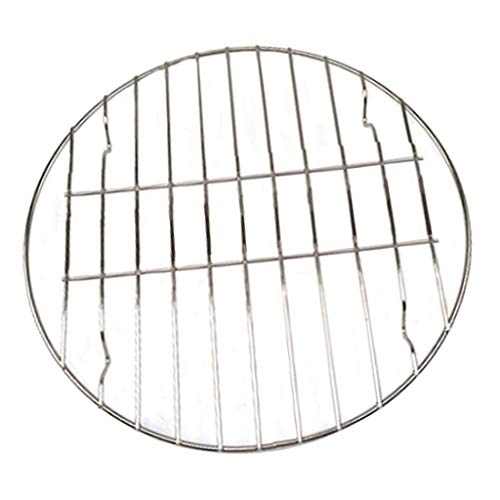 2 grades de cozimento de carvão para churrasco redondo para piquenique de viagem, churrasqueira, 25,