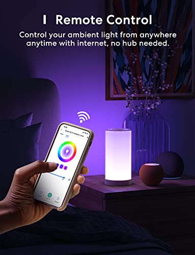 Meross Smart Table Lamp, Bedside Lamp thumb #1