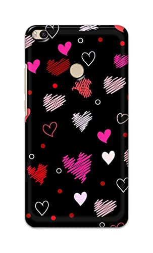 Image of PRINTFIDAA Vibrations of Love Hard Back Cover for Mi Max 2 (6.44 inch) Back Cover -(P6) KAT1009