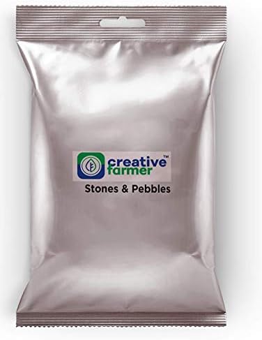 Creative Farmer 10Kg Round Kancha Mixed Colour Multicolor Decorative Glass Pebbles [10Kg] Q