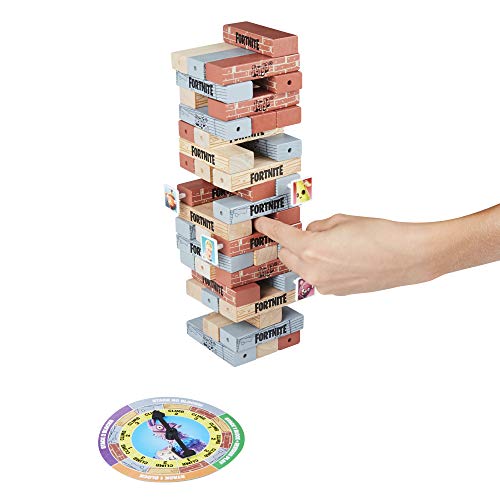 Hasbro Gaming Jenga: Fortnite Edition Game, Wooden Block Stacking Tower Game For Fortnite Fans, Ages 8 & Up #TOP5