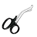 PRECISE CANADA: Universal Bandage Scissor, 1 Serrated Blade, Plastic Handle, 18.5CM