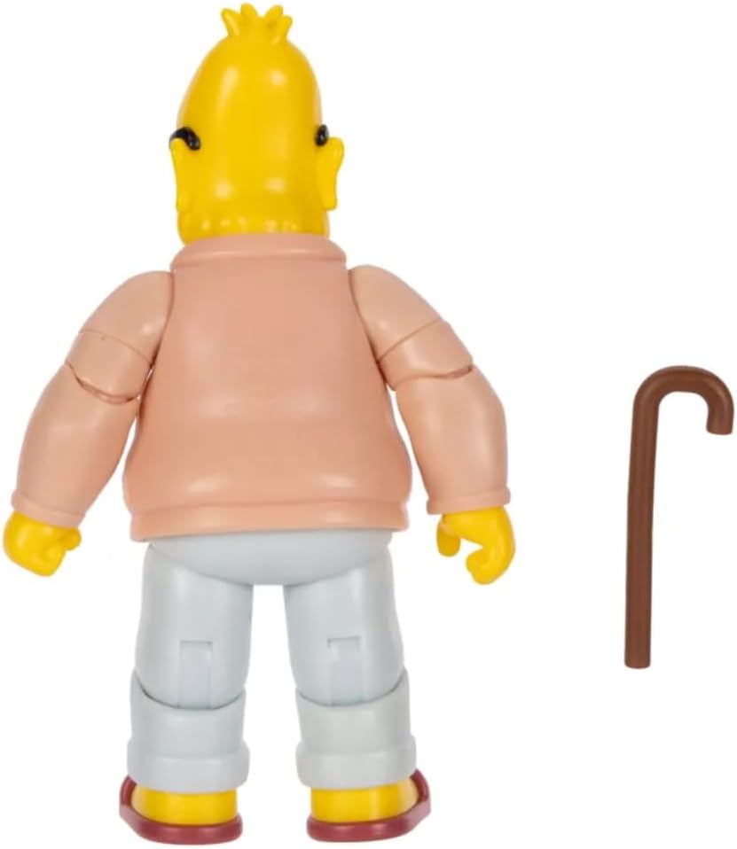 The Simpsons Action Figures 5-Inch Grampa Simpson with Cane