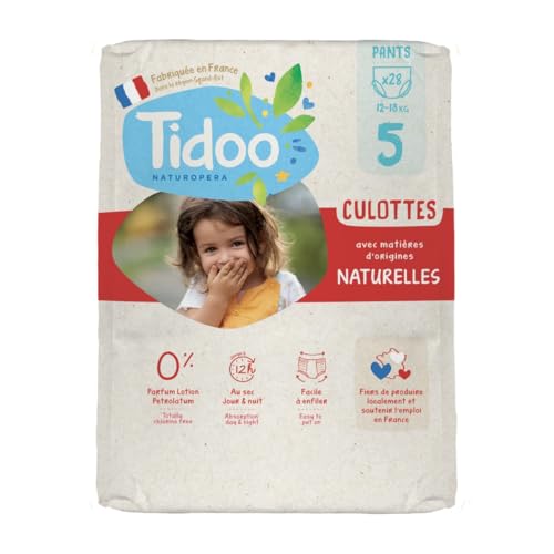 TIDOO T5 Couches culottes d'apprentissage 12-18 kg absorbantes