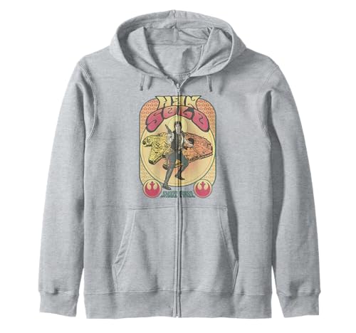 Sweat Star Wars Han Solo chaud avec fermeture éclair pour frileux