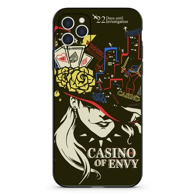ペルソナ5 ケース Amazon.co.jp: ペルソナ5 明智吾郎 総攻撃 iPhoneケース (対象
