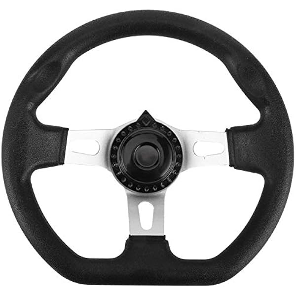 Kierownica, uniwersalny zestaw kierownicy samochodowej 270mm pasuje do wózka wyścigowego Go-Kart Buggy