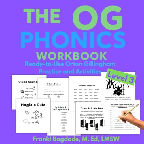 The OG Phonics Workbook Level 3: Ready-to-Use Orton Gillingham Practice ...