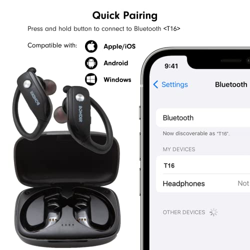 Image of True Wireless Bluetooth Earphones (Black)
