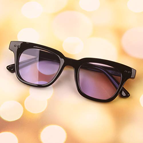 Image of Bestum Inspired Square Sunglasses With Rivets Tinted Lens UV400