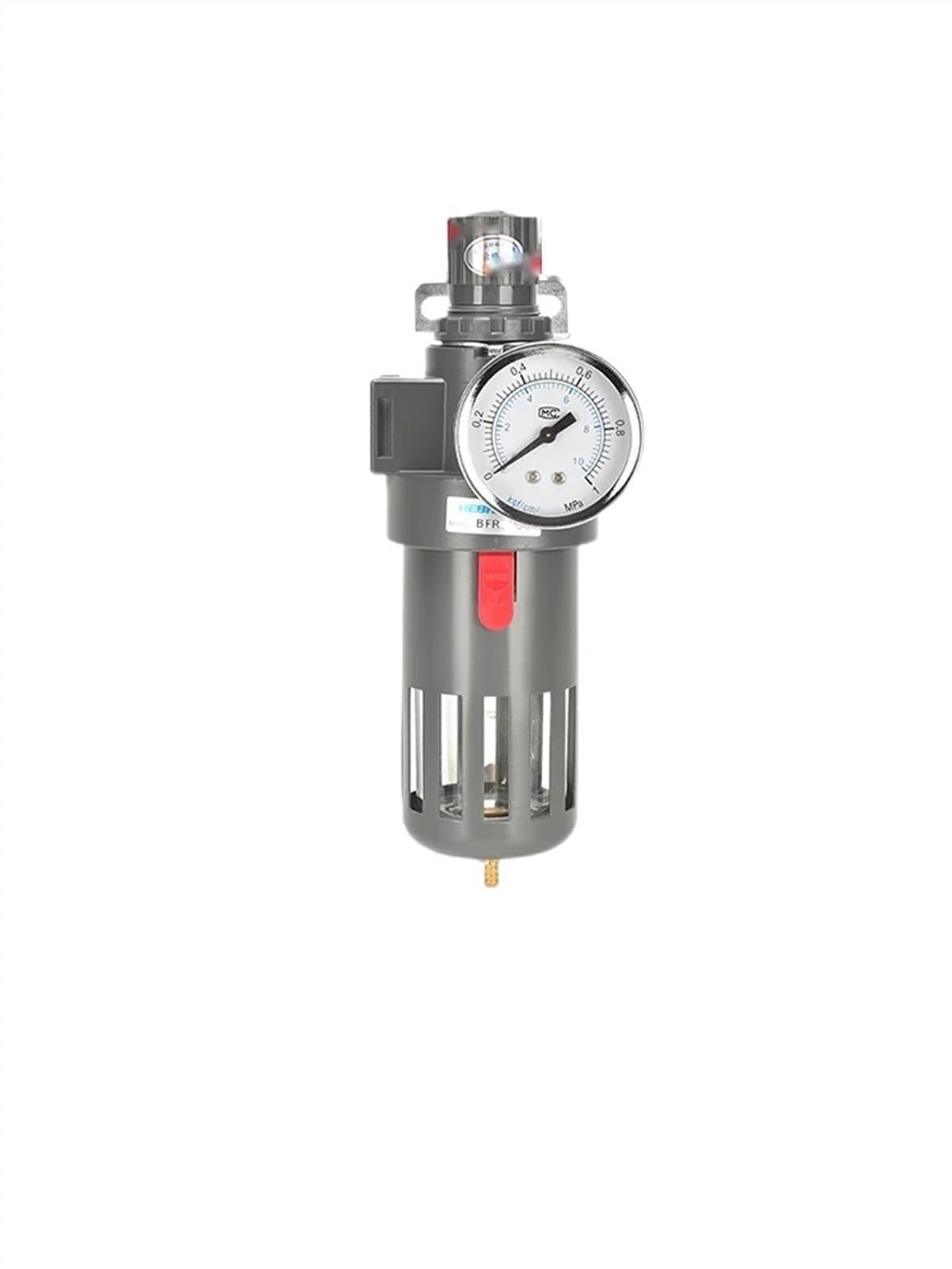 Filtro de bomba de aire neumático BFR3000 3/8, válvula reductora de presión, regulador separador de agua y aceite for compresores(BFR3000 copper)