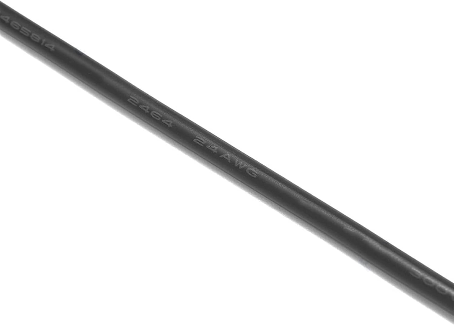 Multi-Conductor Cable Outdoor Landscape Wire, Outdoor Speakers Conductor Wire Flexible Jacketed Round Electrical Cable 3 Meters to 100 Meters 12V 24AWG Wire(Black,20Meter 16 AWG)
