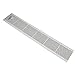 AMERIMAX HOME PRODUCTS 85370 Snap-In Gutter Guard, White