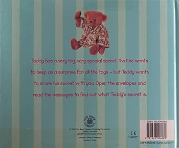 Hardcover Teddys Secret. Open the Envelopes and Help Teddy Plan His Surprise Book