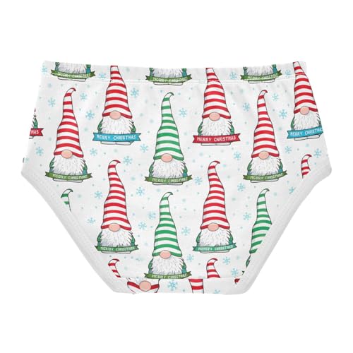 Joisal Flower Toddlers Underwear Floral 2t Cotton Girl Panties Cute Christmas Cute Gnomes Striped Briefs Undies Kids2