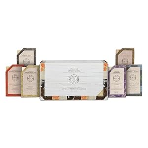 Crate 61, Vegan Natural Bar Soap, Dry Skin, Handmade Soap With Premium Essential Oils, Pack of 6 (Dry Skin)