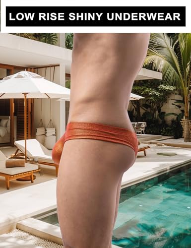 Mens Thongs Sexy Low Rise Shiny Underwear 3D pouch Jockstrap T-Back G-String Bikini Briefs Comfort Panties for Men3