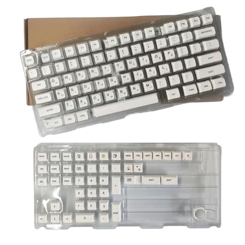 Touches XDA pour clavier mécanique blanc résout le problème de saisie russe coréen japonais