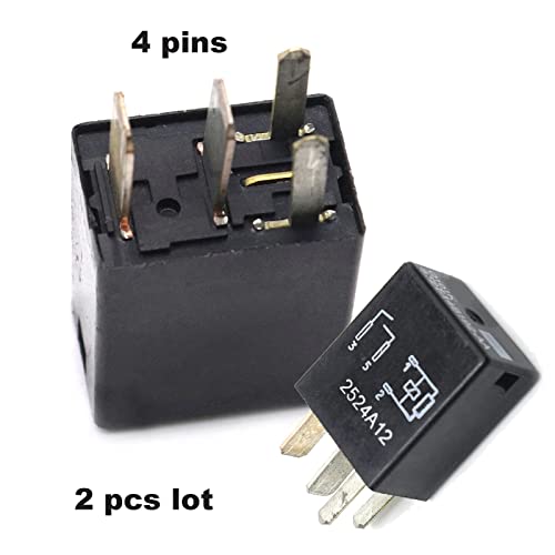 Cardoctor 8T2T-14B192-Aa 2Pcs 4Pins Ac Relays Motor Relays Multi Purpose Fits Fusion F150 F250 F350 F450 Edge Explorer Various (8T2T-14B192-Aa 4Pin, Multi Purpose Relay) #TOP1