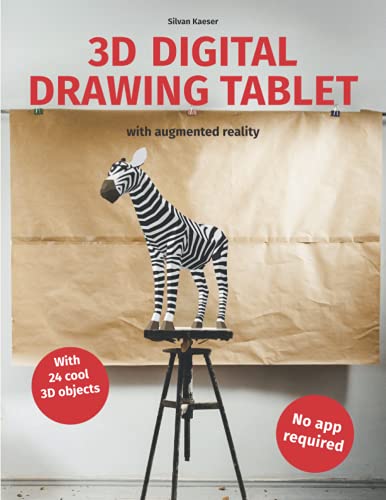 3D digital drawing tablet with augmented reality: Sketching from the imagination – Learn to draw...