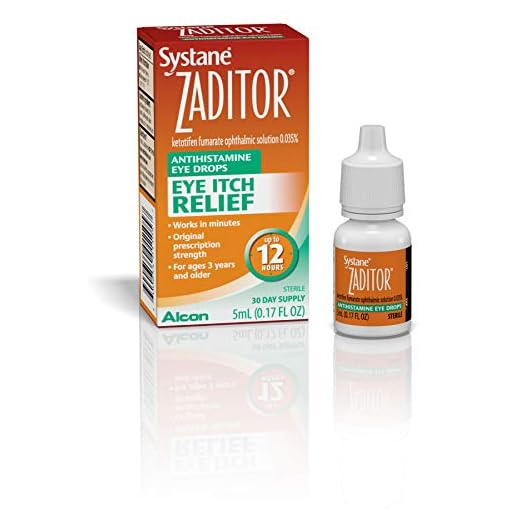 Zaditor Antihistamine Eye Drops, 5-mL