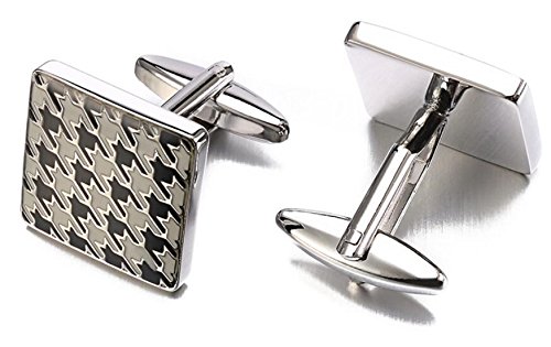 Mancuernillas cuadradas para camisa de hombre miniatura 3