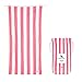 Dock & Bay Lightweight Beach Towel for Travel - Light Red, Large 63x31 - Fast Dry Towel for Swim, Camping Towel for Outdoors
